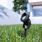 Projector LED Inbouwspot in Mat Zwart Aluminium 4 Stuks - Obrina Viadurini