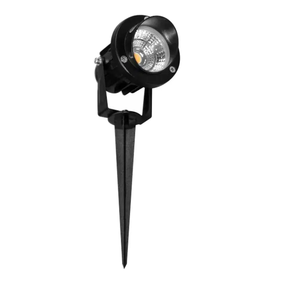 Projector LED Inbouwspot in Mat Zwart Aluminium 4 Stuks - Obrina Viadurini