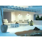 Aluminium led-buitenprojector met bewegingssensor - Nerea Viadurini