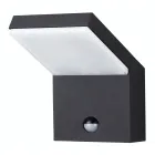 Aluminium led-buitenprojector met bewegingssensor - Nerea Viadurini