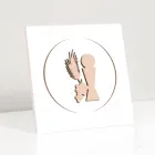 Kleine afbeelding van de communiekelk Lasergegraveerd Made in Italy - Philippe Viadurini