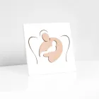 Kleine afbeelding van de Sweet Embrace Laser Engraved Made in Italy - Angelica Viadurini