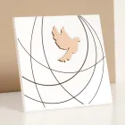 Lasergegraveerde afbeelding van de heilige bevestiging gemaakt in Italië - Mumbi Viadurini