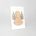 Kleine afbeelding van een engeltje met korenaren Made in Italy - Greta Viadurini