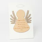 Kleine afbeelding van een engeltje met korenaren Made in Italy - Greta Viadurini