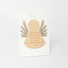 Kleine afbeelding van een engeltje met korenaren Made in Italy - Greta Viadurini