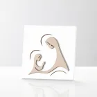 Afbeelding van de verschijning van de aartsengel aan de Madonna Gemaakt in Italië - Abu Viadurini