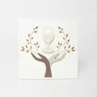 Foto gemaakt met lasergravure van olijfboom en hostie Made in Italy - Joel Viadurini