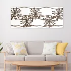 Afbeelding met anemonen gemaakt met laser Made in Italy - Tomoko Viadurini