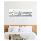 Schilderen met abstracte vormen gemaakt met laser Made in Italy - Grace Viadurini