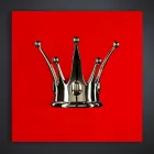 Moderne muurafbeelding in hout en hars Gemaakt in Italië - Corona Viadurini