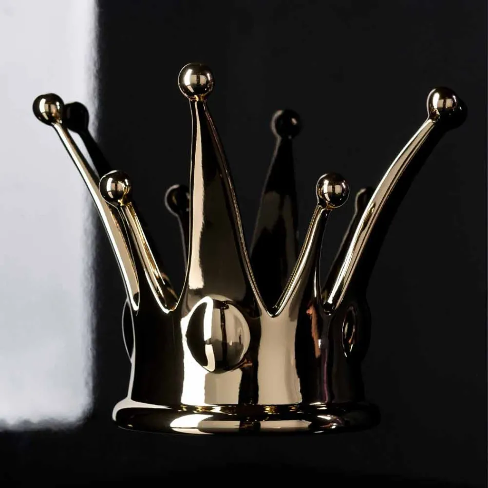 Moderne muurafbeelding in hout en hars Gemaakt in Italië - Corona Viadurini