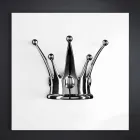 Moderne muurafbeelding in hout en hars Gemaakt in Italië - Corona Viadurini