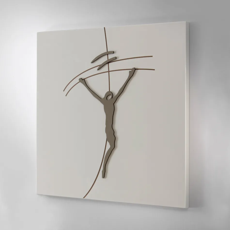 Lasergegraveerde afbeelding van de Messias Made in Italy - Ahmya Viadurini