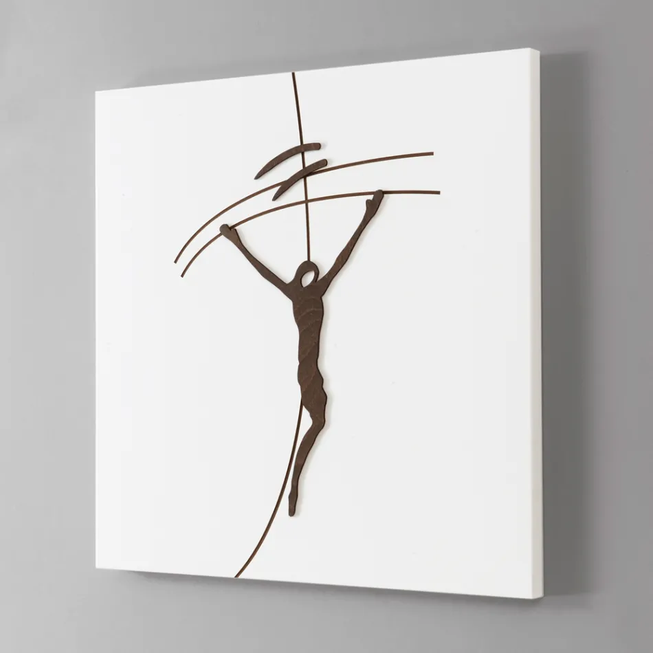 Lasergegraveerde afbeelding van de Messias Made in Italy - Ahmya Viadurini