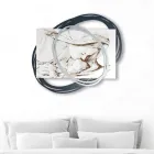 Lasergegraveerde afbeelding met Mary's Kiss to Jesus Made in Italy - Sylvie Viadurini