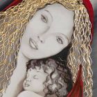Madonna Pintdecor schilderij Viadurini
