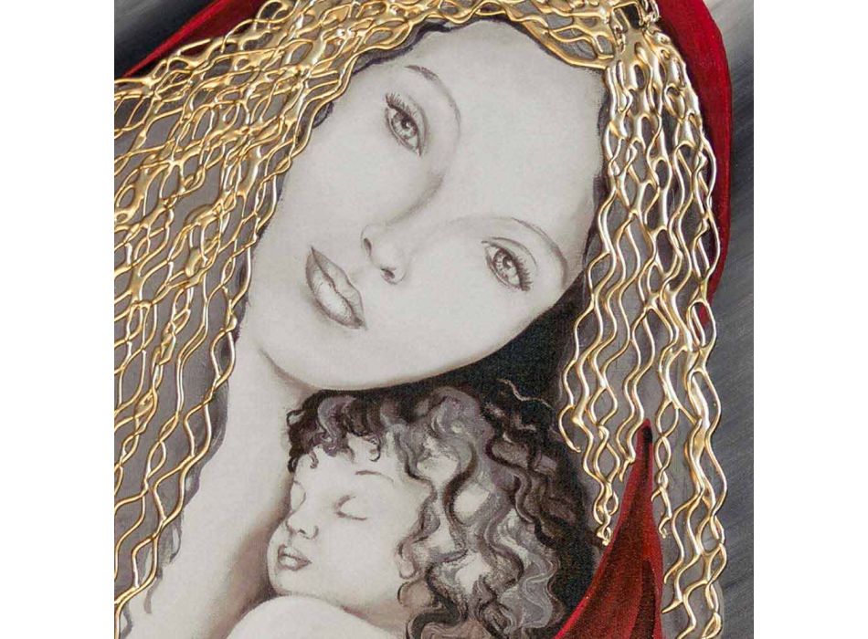Madonna Pintdecor schilderij Viadurini