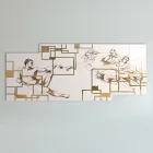 Foto gemaakt met laser die de Made in Italy-creatie weergeeft - Pirucchio Viadurini