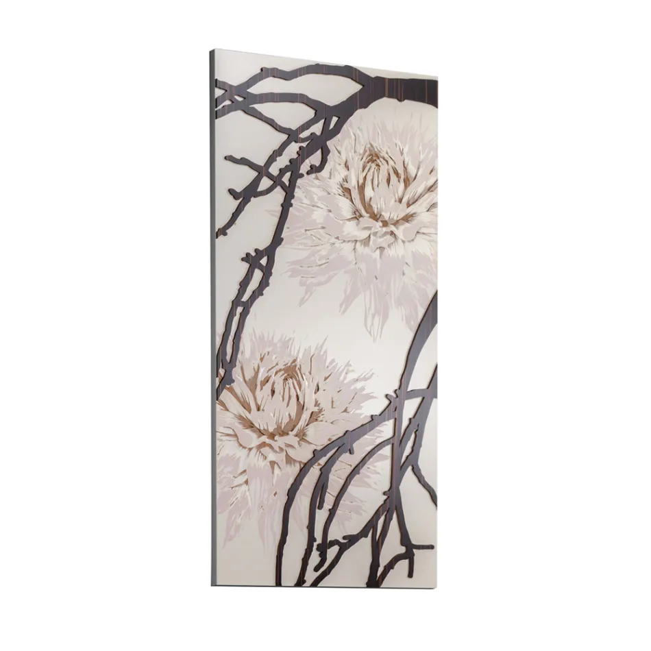 Foto gemaakt met laser met dahliabloem gemaakt in Italië - Taka Viadurini