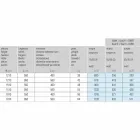 Modern Design Hydraulische stalen radiator 6 Maatregelen tot 1220 W - Masker Viadurini