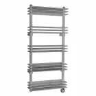 Moderne verticale elektrische wandradiator tot 700 Watt - plank Viadurini