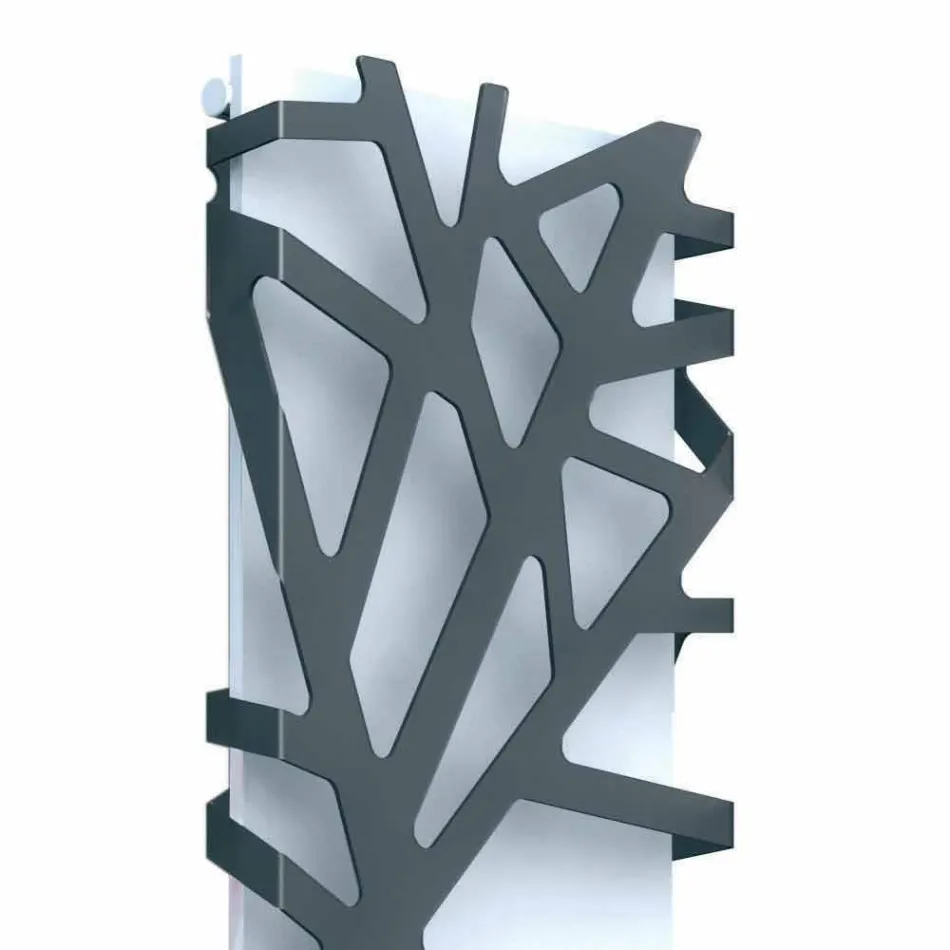 Elektrische radiator met verticaal ontwerp tot 1000 W - Flora Viadurini