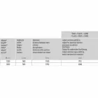 Elektrische radiator met verticaal ontwerp tot 1000 W - Flora Viadurini