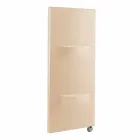 Verticale elektrische radiator in modern staalontwerp tot 1000 W - knippen Viadurini