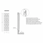 Modern Design Stalen Hydraulische Wandradiator tot 1003 Watt - Steen Viadurini