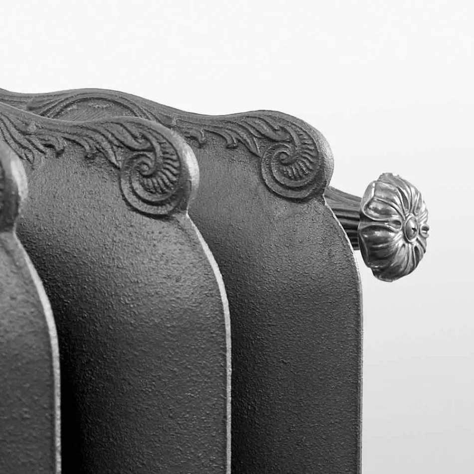 retro hydraulische radiator gietijzer in 3 kolommen van Tiffany Scirocco H Viadurini