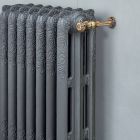 Hydraulische gietijzeren radiator met 3 kolommen versierd - Vanilline Viadurini