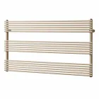 Horizontale radiator handdoekwarmer in stalen ontwerp 750 W - Nibbio Viadurini