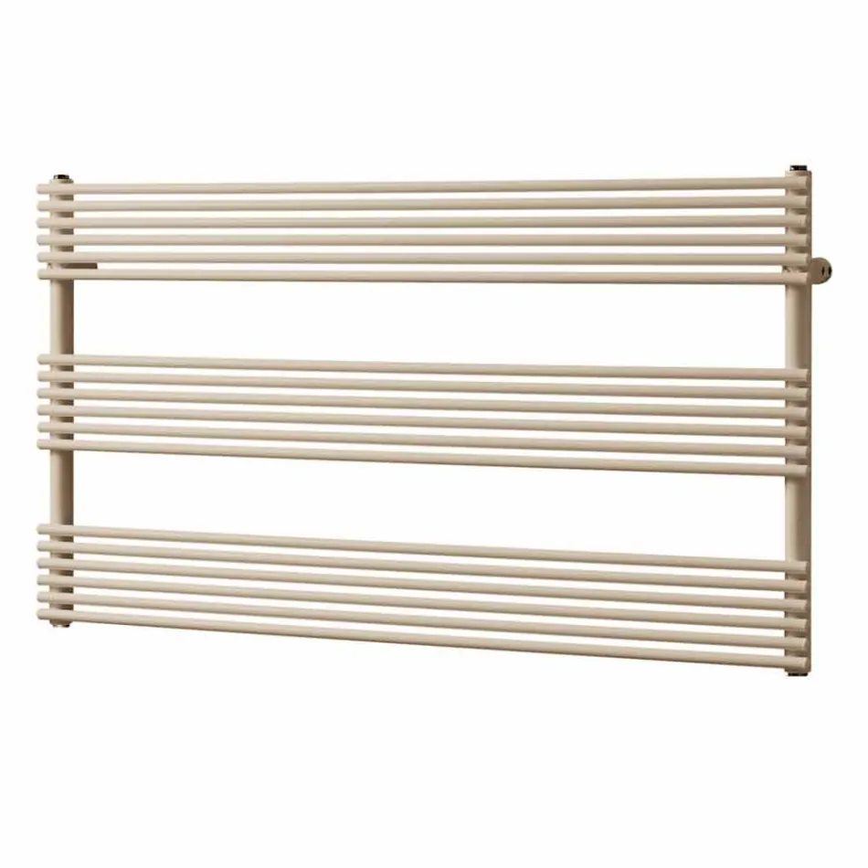 Horizontale radiator handdoekwarmer in stalen ontwerp 750 W - Nibbio Viadurini
