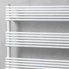 Horizontale radiator handdoekwarmer in stalen ontwerp 750 W - Nibbio Viadurini