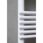 Horizontale radiator handdoekwarmer in stalen ontwerp 750 W - Nibbio Viadurini