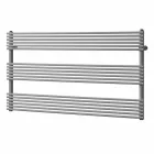 Horizontale radiator handdoekwarmer in stalen ontwerp 750 W - Nibbio Viadurini