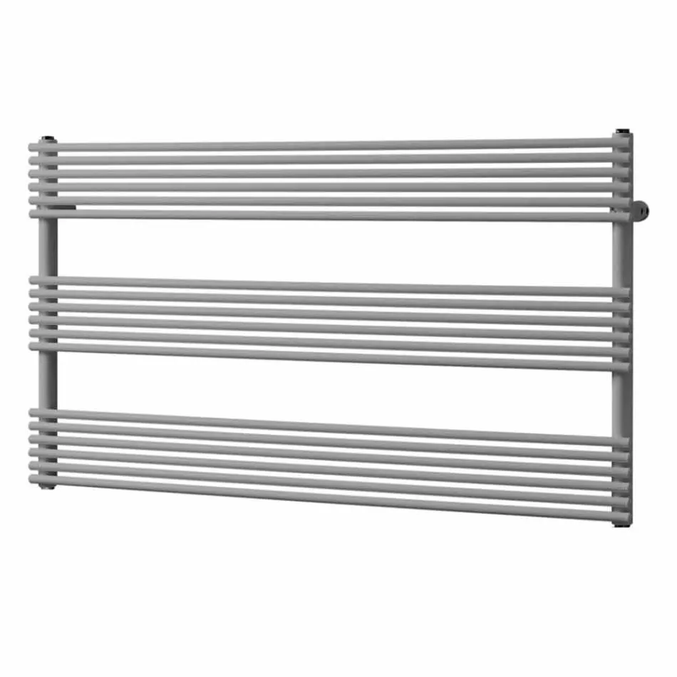 Horizontale radiator handdoekwarmer in stalen ontwerp 750 W - Nibbio Viadurini