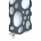 Moderne elektrische verticale designradiator tot 903 W - Scuba Viadurini