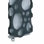 Moderne elektrische verticale designradiator tot 903 W - Scuba Viadurini