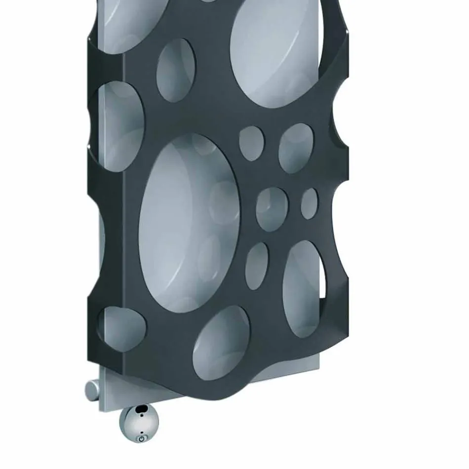 Moderne elektrische verticale designradiator tot 903 W - Scuba Viadurini