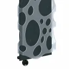 Moderne elektrische verticale designradiator tot 903 W - Scuba Viadurini