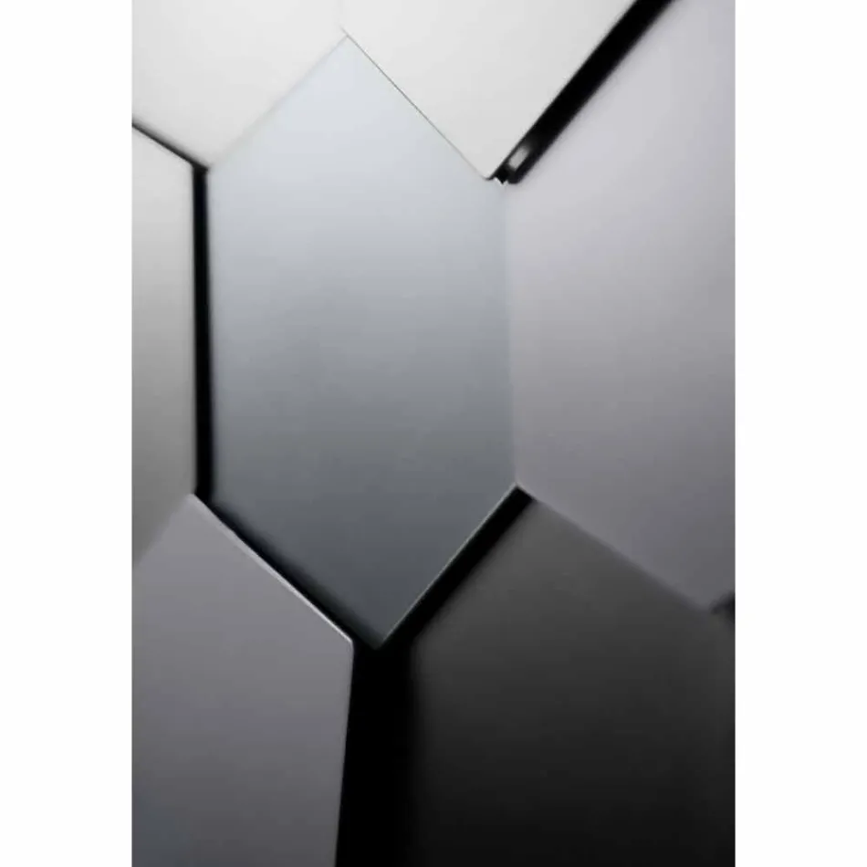 Moderne Design Radiator in Staal Verticaal Design 834 Watt - Honing Viadurini