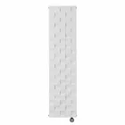 Moderne design verticale elektrische wandradiator tot 1000 Watt - lucht Viadurini