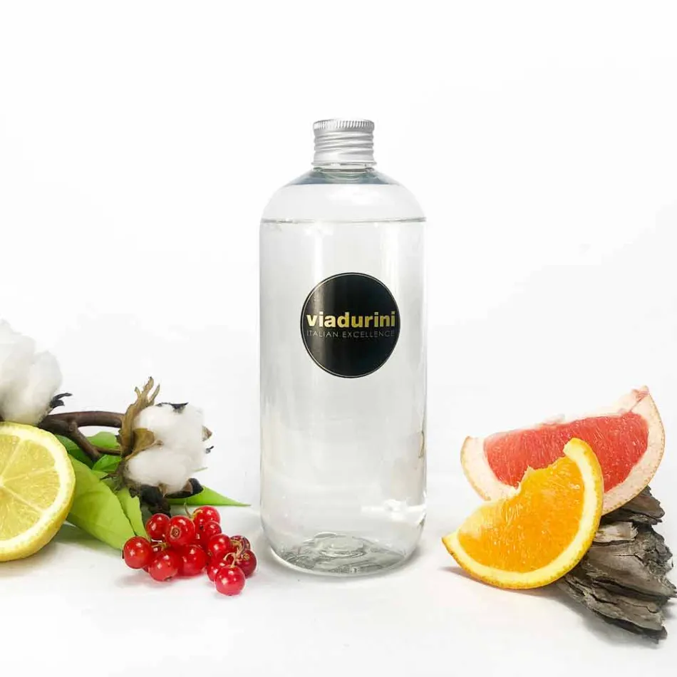 Katoen en hennep Navulling Ambient Diffuser Sticks 500 ml of 1 lt - Positano Viadurini