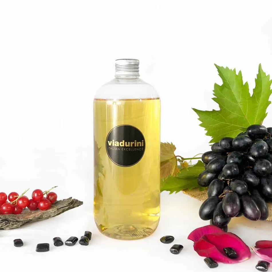 Navulling Rode Wijn Ambient Diffuser Sticks 500 ml of 1 lt - Rossodelchianti Viadurini