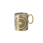 Rosenthal Versace Barocco Mosaic 4 glazen met porseleinen handvat - Mosaic Viadurini