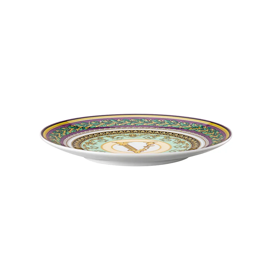 Rosenthal Versace Barocco Mosaic 4 Dinerborden Diameter 17 cm - Mozaïek Viadurini