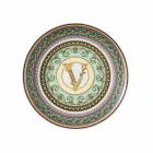 Rosenthal Versace Barocco Mosaic 4 Dinerborden Diameter 17 cm - Mozaïek Viadurini