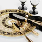 Rosenthal Versace I Love Baroque 4 Dinerborden Diameter 18 cm - Barok Viadurini